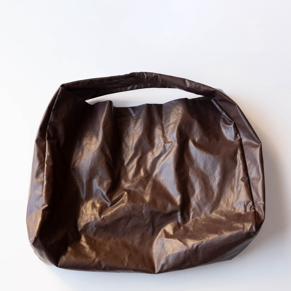 KASSL EDITIONS Tote Shoulder Bag in Brown - Picture 3 of 15